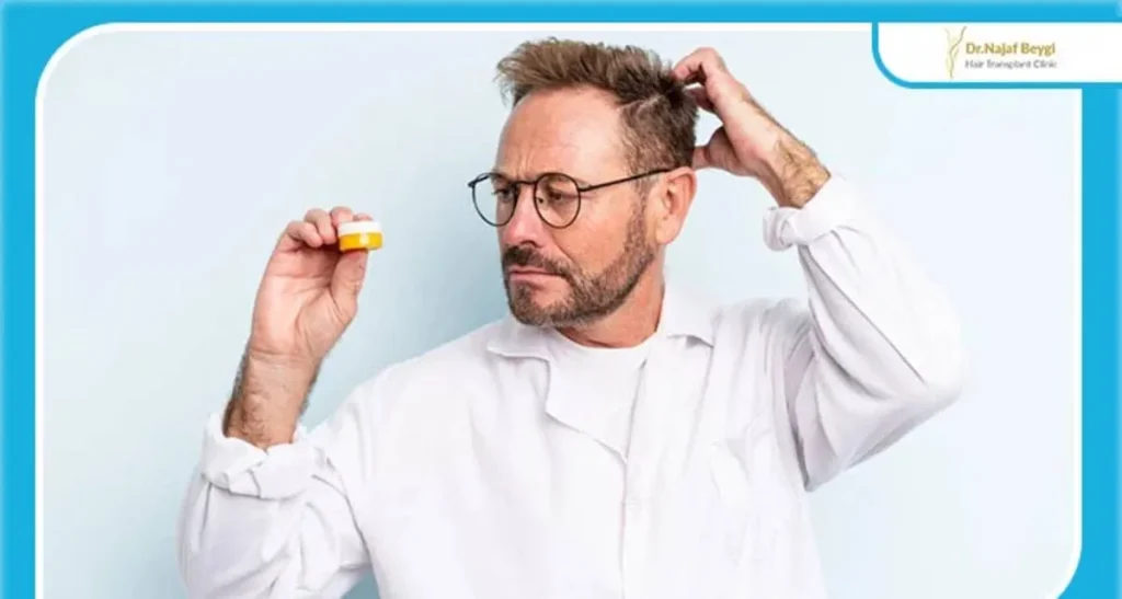 قرص های قبل از کاشت مو