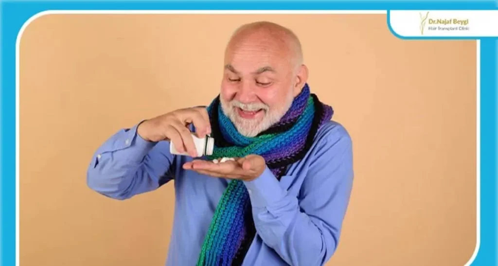 کدام قرص قبل از کاشت مو مضر است