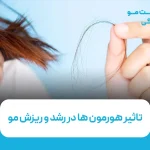 تاثیر هورمون ها در رشد و ریزش مو