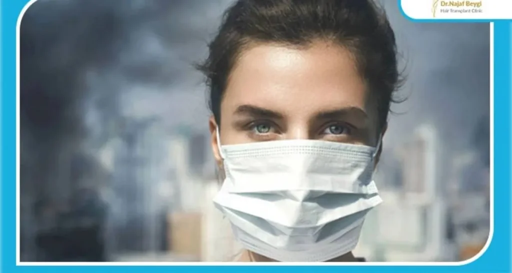 تاثیر آلودگی هوا بر سلامت موها