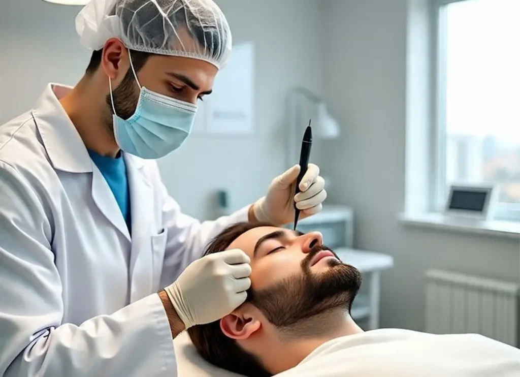 تفاوت کاشت مو در کلینیک‌های مختلف نیاوران