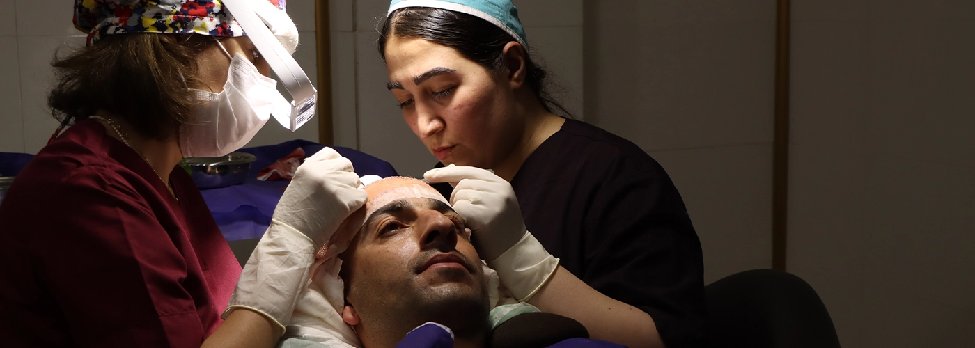 کاشت مو به روش HRT