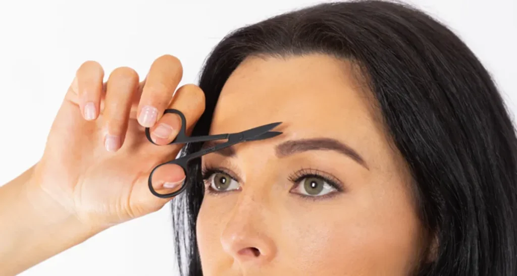 اصلاح ابرو بعد از کاشت