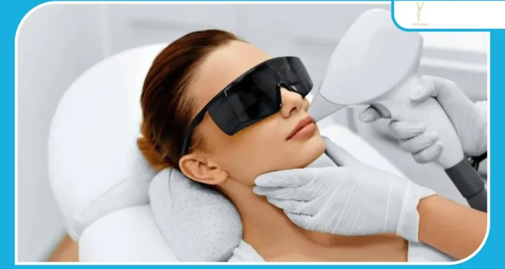 از بین بردن جای سوختگی و درمان آن با لیزر