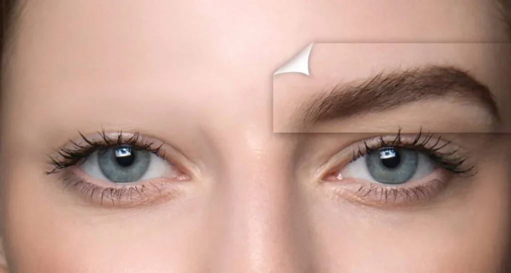 بهترین روش کاشت ابرو