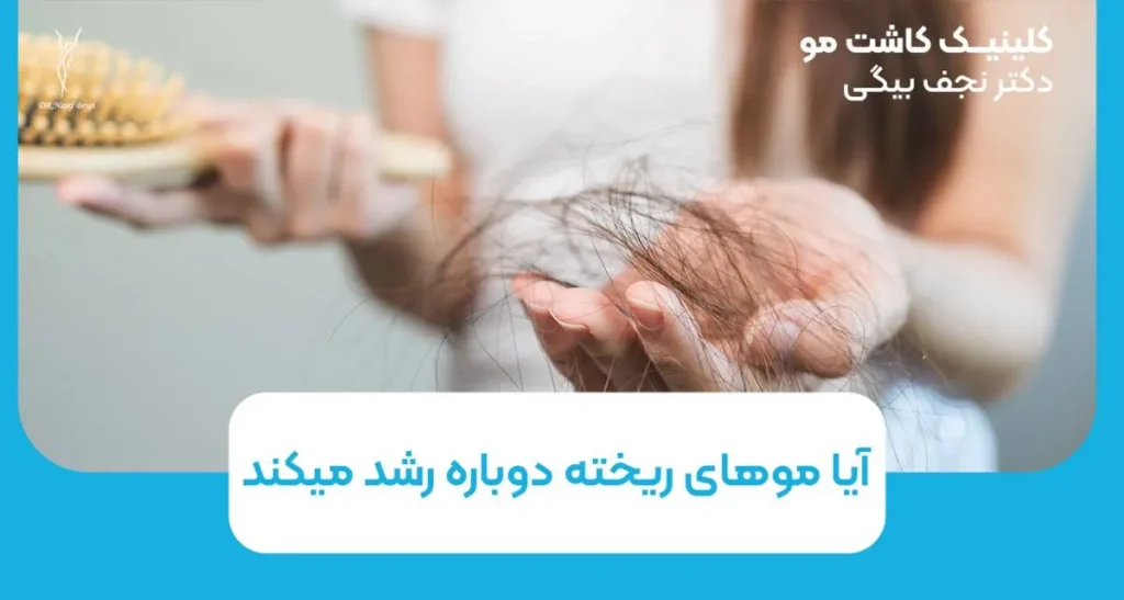 آیا موهای ریخته دوباره رشد میکند؟