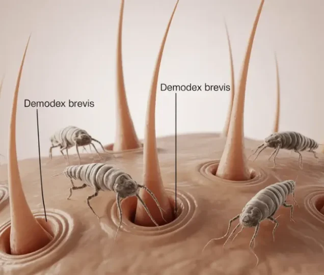 انگل دمودکس چیست و آیا باعث ریزش مو می شود؟