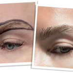 رنگ کردن ابرو بعد از کاشت ابرپ