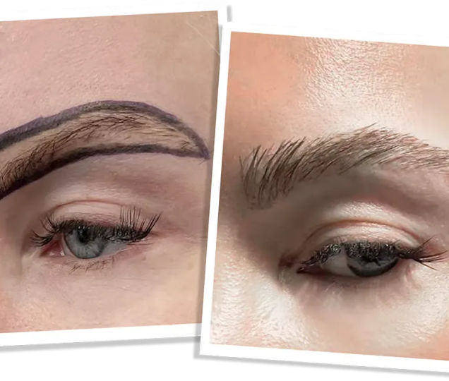 رنگ کردن ابرو بعد از کاشت ابرپ