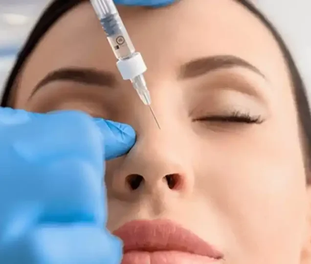 تزریق ژل بینی قوز دار